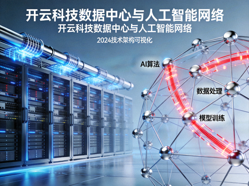 开云科技数据中心与人工智能网络可视化大图